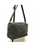 ALEXANDER WANG Heiress Pouch Bag in Crystal Mesh – SHW