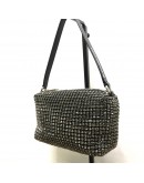 ALEXANDER WANG Heiress Pouch Bag in Crystal Mesh – SHW