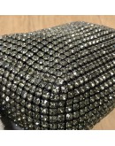 ALEXANDER WANG Heiress Pouch Bag in Crystal Mesh – SHW