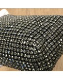 ALEXANDER WANG Heiress Pouch Bag in Crystal Mesh – SHW