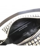 ALEXANDER WANG Heiress Pouch Bag in Crystal Mesh – SHW