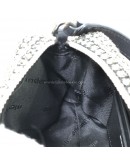 ALEXANDER WANG Heiress Pouch Bag in Crystal Mesh – SHW