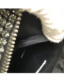 ALEXANDER WANG Heiress Pouch Bag in Crystal Mesh – SHW