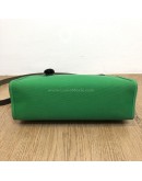 HERMES Herbag PM 31 Green Canvas with Black Calfskin Leather & PHW – Shoulder Bag Type (Stamp D – Year 2019)