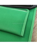 HERMES Herbag PM 31 Green Canvas with Black Calfskin Leather & PHW – Shoulder Bag Type (Stamp D – Year 2019)