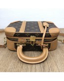 LOUIS VUITTON Monogram Valisette PM Handbag with Chain & Shoulder Strap – GHW