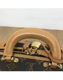 LOUIS VUITTON Monogram Valisette PM Handbag with Chain & Shoulder Strap – GHW