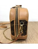 LOUIS VUITTON Monogram Valisette PM Handbag with Chain & Shoulder Strap – GHW