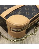 LOUIS VUITTON Monogram Valisette PM Handbag with Chain & Shoulder Strap – GHW