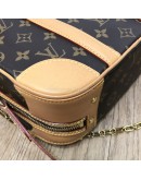 LOUIS VUITTON Monogram Valisette PM Handbag with Chain & Shoulder Strap – GHW