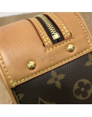 LOUIS VUITTON Monogram Valisette PM Handbag with Chain & Shoulder Strap – GHW
