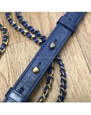 CHANEL Small Gabrielle Hobo Bag in Blue Aged Calfskin – Tri Tone Hardware (24 Series – Year 2018)
