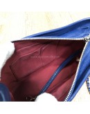 CHANEL Small Gabrielle Hobo Bag in Blue Aged Calfskin – Tri Tone Hardware (24 Series – Year 2018)
