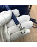 CHANEL Small Gabrielle Hobo Bag in Blue Aged Calfskin – Tri Tone Hardware (24 Series – Year 2018)