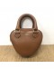 CELINE Mini Heart Bag in Tan Smooth Calfskin with Shoulder Strap – GHW