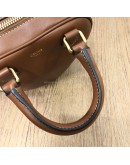 CELINE Mini Heart Bag in Tan Smooth Calfskin with Shoulder Strap – GHW