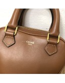 CELINE Mini Heart Bag in Tan Smooth Calfskin with Shoulder Strap – GHW