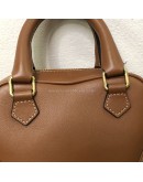 CELINE Mini Heart Bag in Tan Smooth Calfskin with Shoulder Strap – GHW