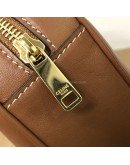CELINE Mini Heart Bag in Tan Smooth Calfskin with Shoulder Strap – GHW