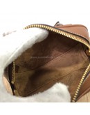 CELINE Mini Heart Bag in Tan Smooth Calfskin with Shoulder Strap – GHW