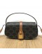 CELINE Clutch on Strap Tabou in Triomphe Canvas and Calfskin – GHW