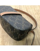 CELINE Clutch on Strap Tabou in Triomphe Canvas and Calfskin – GHW