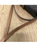 CELINE Clutch on Strap Tabou in Triomphe Canvas and Calfskin – GHW
