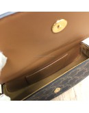 CELINE Clutch on Strap Tabou in Triomphe Canvas and Calfskin – GHW