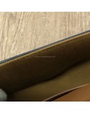 CELINE Clutch on Strap Tabou in Triomphe Canvas and Calfskin – GHW