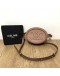 CELINE Cuir Triomphe Oval Crossbody Bag in Tan Smooth Calfskin – GHW