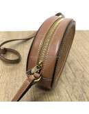 CELINE Cuir Triomphe Oval Crossbody Bag in Tan Smooth Calfskin – GHW