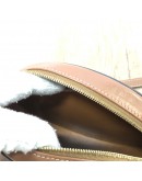 CELINE Cuir Triomphe Oval Crossbody Bag in Tan Smooth Calfskin – GHW