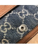 GUCCI Dionysus Super Mini Bag in Blue GG Monogram Denim – RHW
