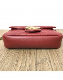 GUCCI GG Marmont Super Mini Bag in Red Matelasse Chevron Leather – GHW