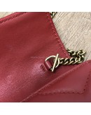GUCCI GG Marmont Super Mini Bag in Red Matelasse Chevron Leather – GHW