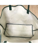 GOYARD Saint Louis GM Tote Bag in Green Goyardine Canvas with Detachable Pouch