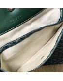 GOYARD Saint Louis GM Tote Bag in Green Goyardine Canvas with Detachable Pouch
