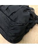 PRADA Tessuto Gaufre Black Nylon Tote Bag with Shoulder Strap – GHW