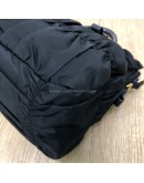 PRADA Tessuto Gaufre Black Nylon Tote Bag with Shoulder Strap – GHW