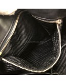 PRADA Tessuto Gaufre Black Nylon Tote Bag with Shoulder Strap – GHW