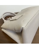 LOUIS VUITTON Petit Palais Handbag in Brume Monogram Empreinte with Shoulder Strap – SHW (Microchip – May 2025)