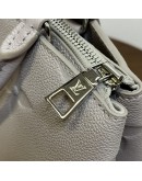 LOUIS VUITTON Petit Palais Handbag in Brume Monogram Empreinte with Shoulder Strap – SHW (Microchip – May 2025)