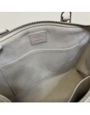 LOUIS VUITTON Petit Palais Handbag in Brume Monogram Empreinte with Shoulder Strap – SHW (Microchip – May 2025)