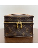 LOUIS VUITTON Monogram Nice Naco Vanity Handbag – GHW (Microchip - July 2022)