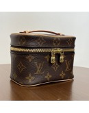LOUIS VUITTON Monogram Nice Naco Vanity Handbag – GHW (Microchip - July 2022)