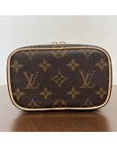 LOUIS VUITTON Monogram Nice Naco Vanity Handbag – GHW (Microchip - July 2022)