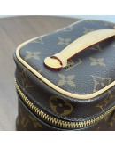 LOUIS VUITTON Monogram Nice Naco Vanity Handbag – GHW (Microchip - July 2022)