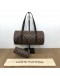 LOUIS VUITTON Damier Ebene Papillon 30 Shoulder Bag with Mini Papillon – GHW