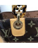 LOUIS VUITTON Monogram Vinyl Cabas Ambre MM Tote Bag with Small Pochette – GHW