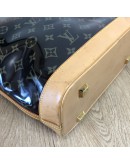 LOUIS VUITTON Monogram Vinyl Cabas Ambre MM Tote Bag with Small Pochette – GHW